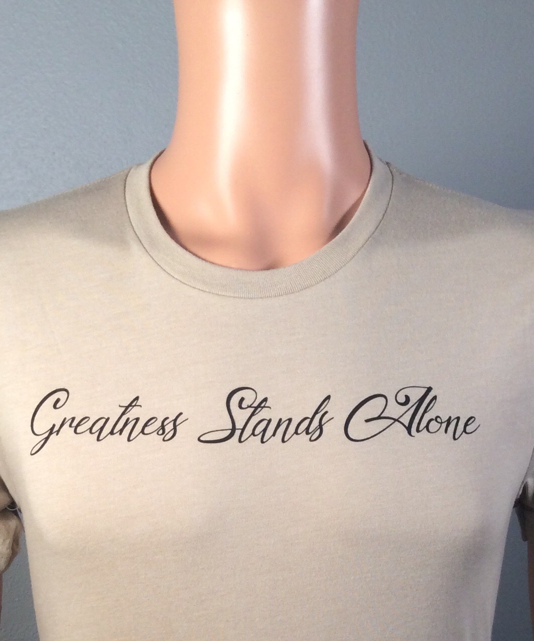 Brown Greatness Stands Alone T-shirt by Millenia Xpose
